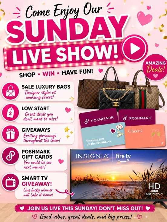 Other - Sunday Live Show Giveaway!!!